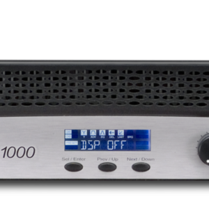 Crown amplifier CDI-1000 500w stereo at 4 omhs 2 rack unit 115vac 3 year warranty