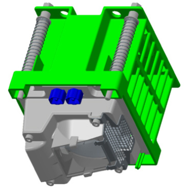 Lamp with housing For DP2K E series