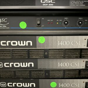 Used Crown 1400 CSL Amplifier