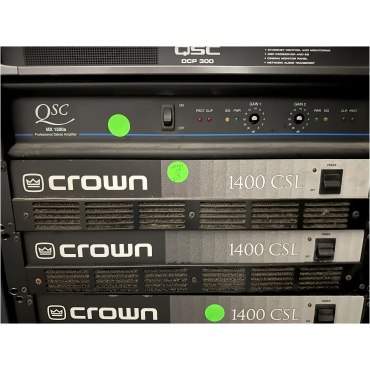 Used Crown 1400 CSL Amplifier