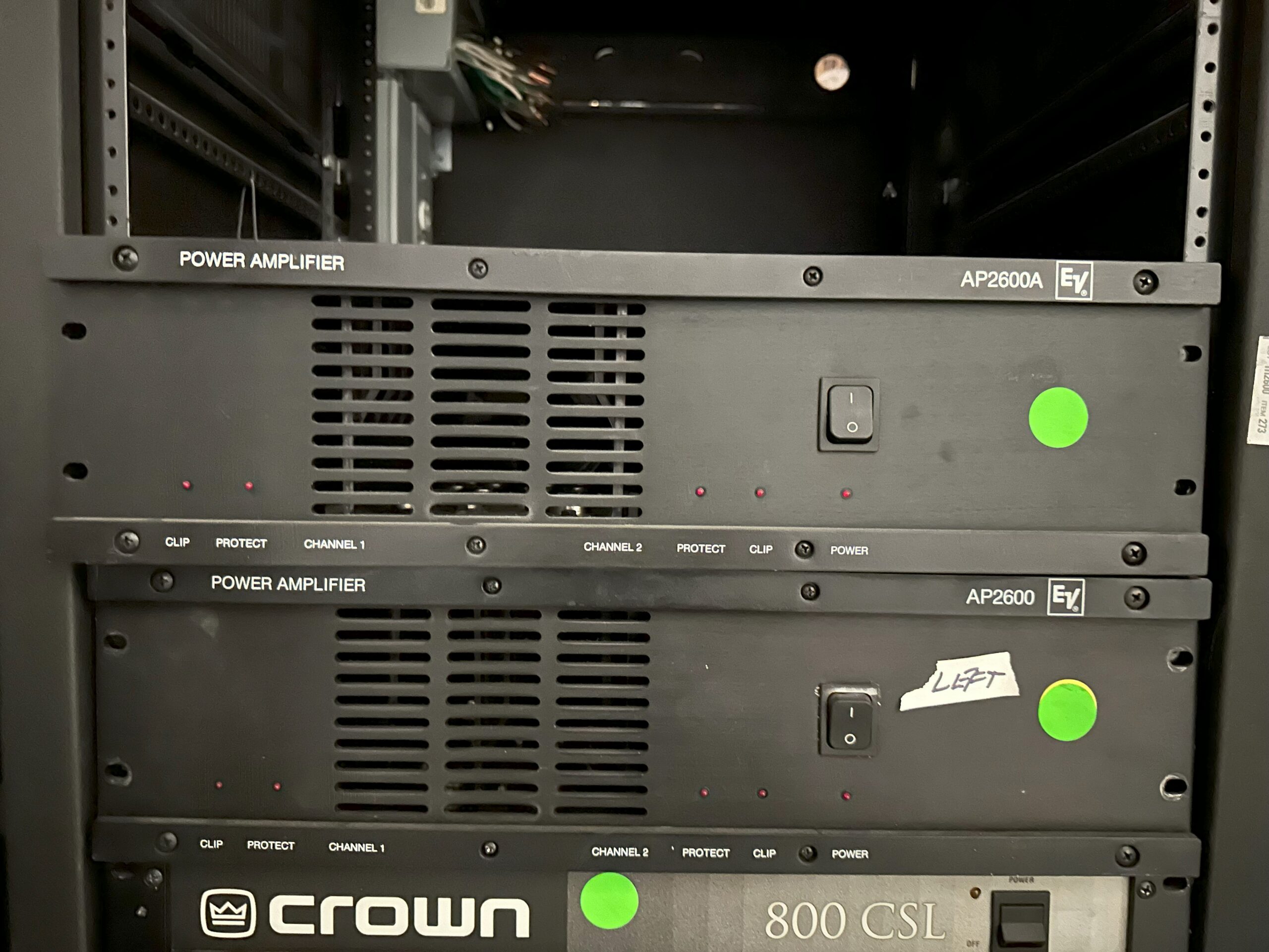 Used ElectroVoice AP2600A Amplifier