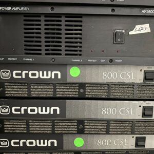 Used Crown 800 CSL Amplifier