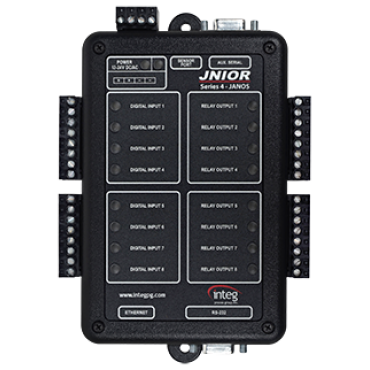 Jnior Ethernet I/O 8 inputs 8 outputs (No Power Supply)