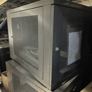Tripp Lite 12U Rack Enclosure Server Cabinet w/ Door & Side Panels