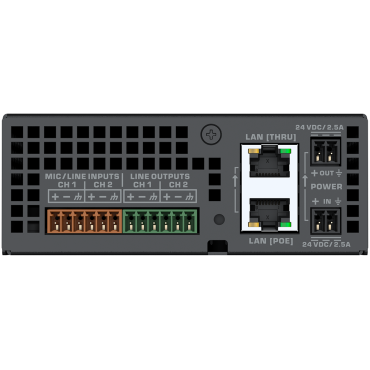 QSC QIO-ML2x2 QSYS 2 MIC/LINE AND 2 LINE OUTPUTS, QIO-ML2x2